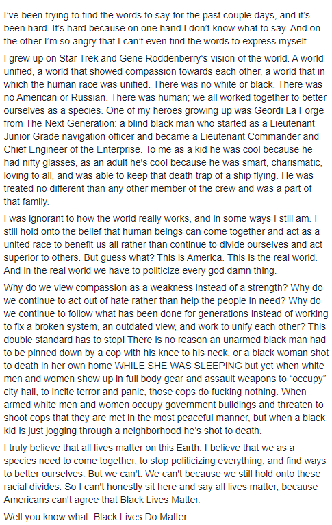 Kazooaloo's tweet photo. I'm sitting here with tears in my eyes after writing this because I'm so mad but I'm tired of seeing this happen day in and day out when I know that the human race can be better. https://t.co/kbOASU9zXG