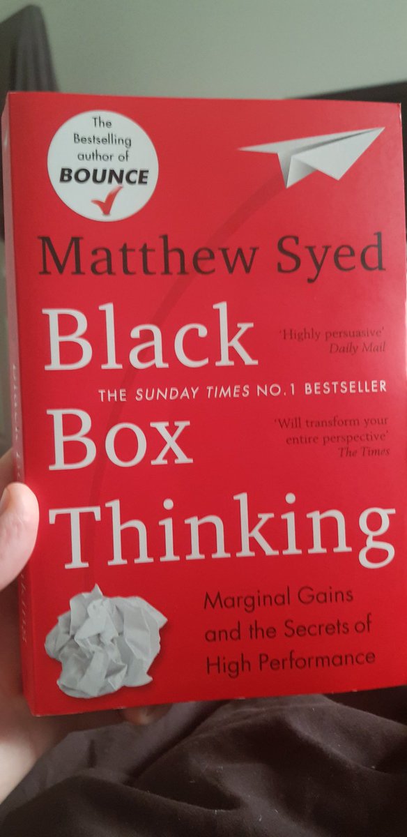 This looks at the field of marginal gains, although a large portion of the book also looks at failure and how different environments deal with failure and blame. Interesting and insightful, definitely worth a read. 7/10