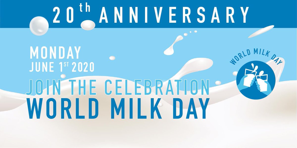 venkateshIND's tweet photo. #Day153Challenge #WorldMilkDay #ROAMapp #366Challenges2020

Have a glass of milk on world milk day 🙏

World Milk Day is an international day established by the Food and Agriculture Organization of the United Nations to recognize the importance of milk as a global food. https://t.co/k4sngyLheE