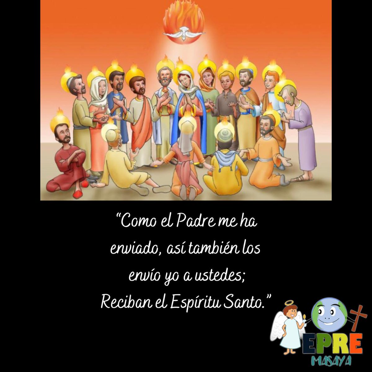 MJS_Masaya's tweet photo. Ven Espíritu Divino, manda tu luz desde el cielo. https://t.co/neuFbJhiMX
