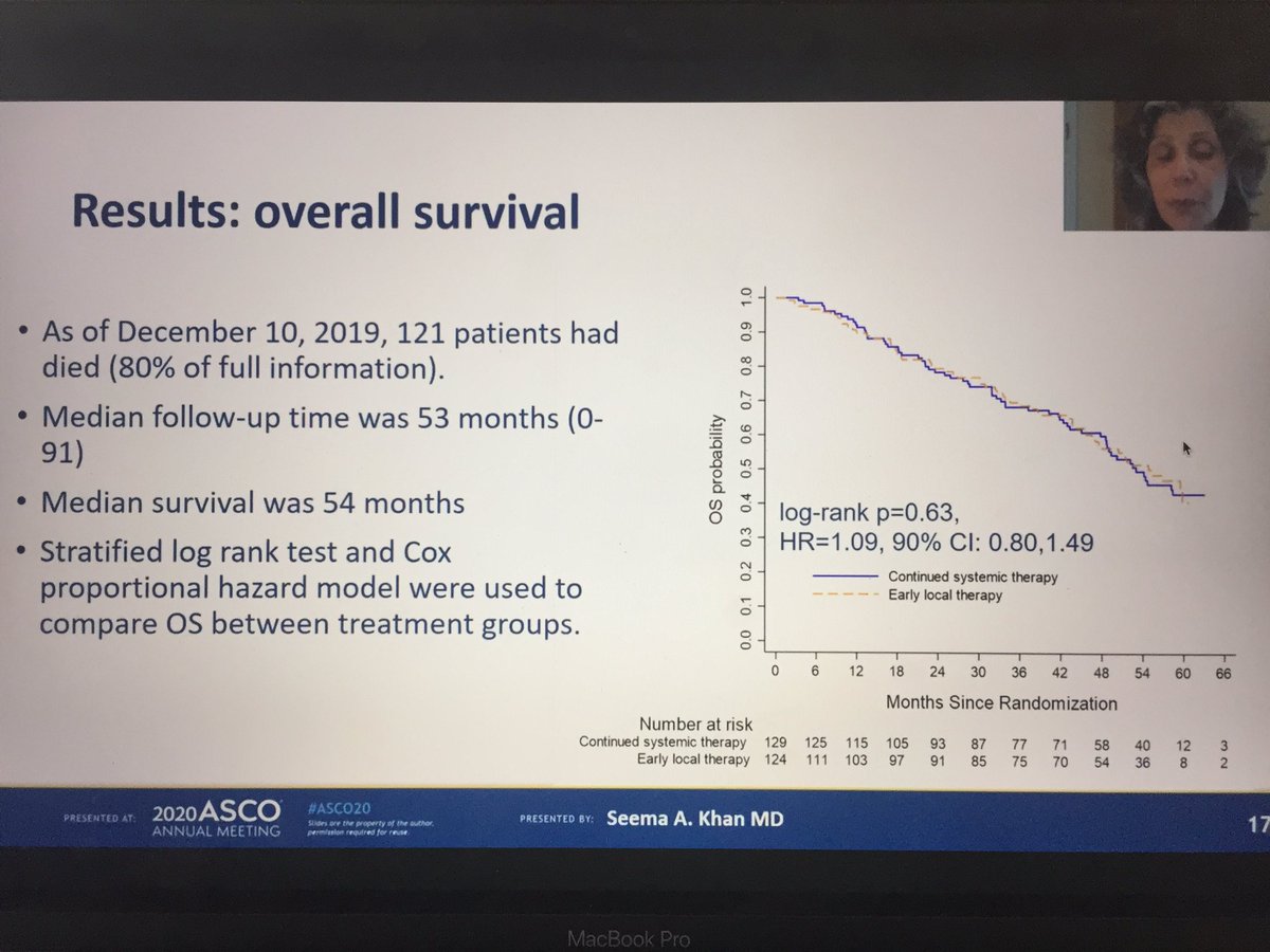 😔😰
#ASCO20 #PlenarySession @OncoAlert