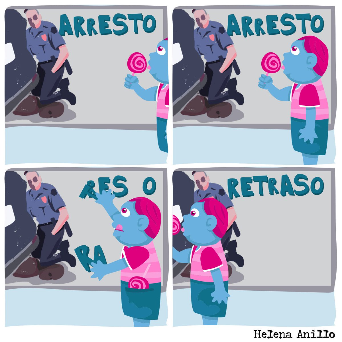Helena67603485's tweet photo. Reatraso social
#arresto #georgesfloyd #racismo #retraso #racista #floydgeorge #FloydProtests https://t.co/0JcsbE3uci