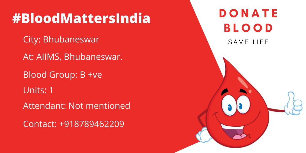 Blood Matters India tweet media
