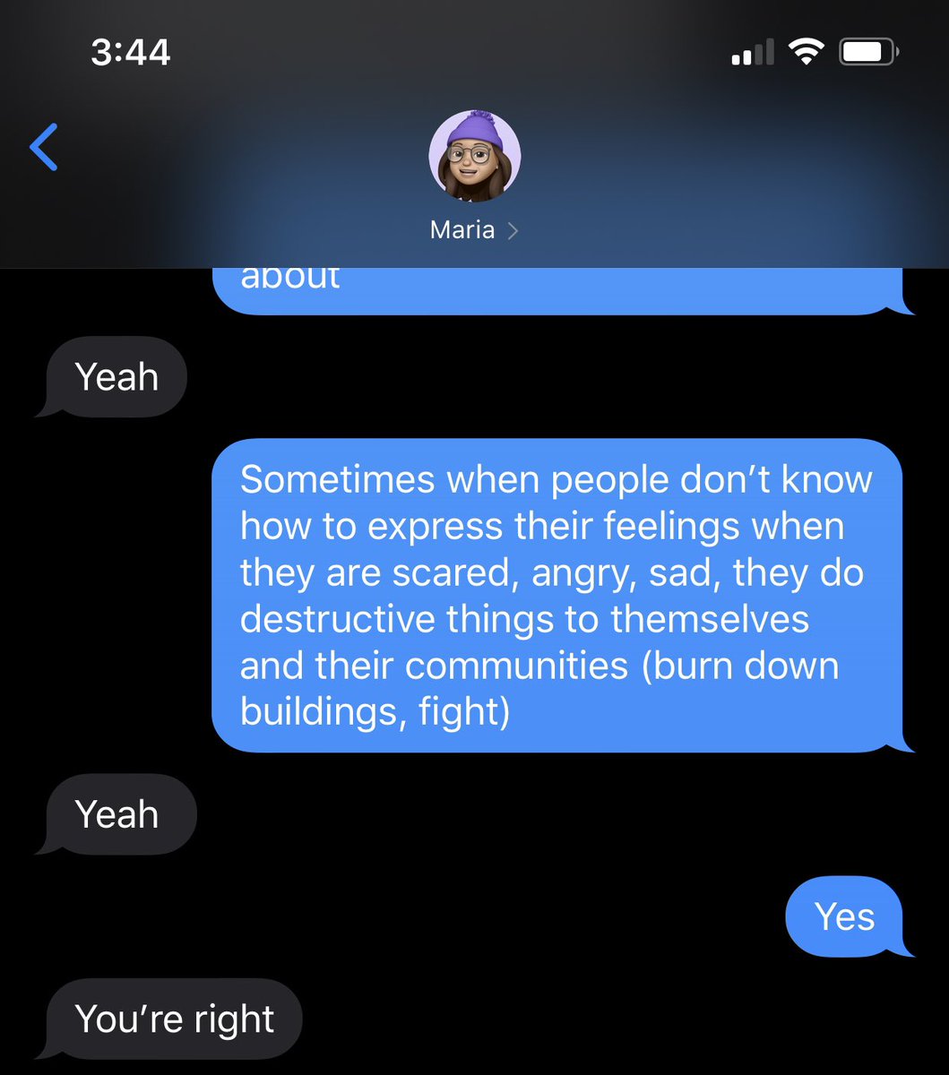 Jennrjewell's tweet photo. Parents, but particularly white parents, talk to your kids about #race, #racism, &amp; current state of the world NOW. They are ready &amp; paying attention. Below are texts with my 10 y/o daughter after she saw posts on TikTok and Adopt Me. #WhiteParents #AntiRacist #WhiteSupremacy https://t.co/w8DFsLhoWJ