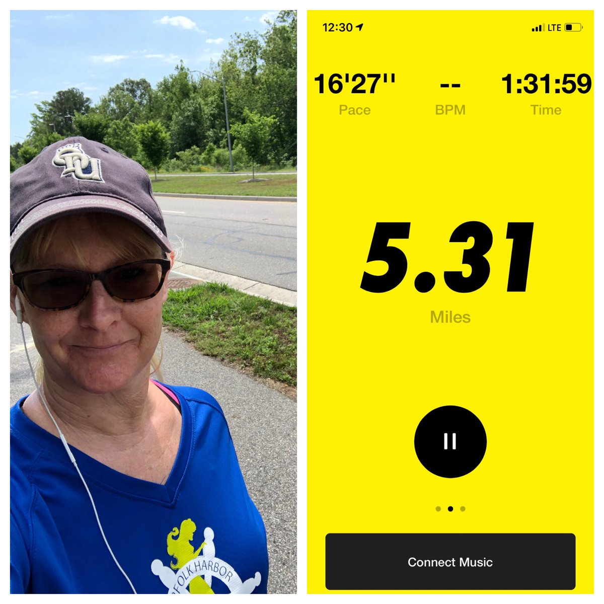 JuleeDonnell's tweet photo. Today I took a walk to Bldg #2 to honor the 12 people who lost their lives #VBStrong #LoveForVB #VBWeXercise https://t.co/OgYu7wWz3P