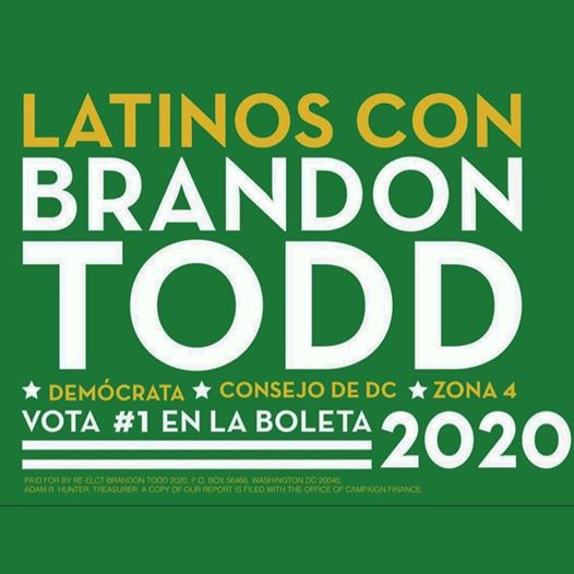 brandonttodd's tweet image. Mr. Garcia voted for the first time as a U.S. citizen today. And he cast his vote for Brandon Todd. Thank you! #Ward4Proud #LatinosConTodd