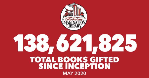 dollyslibrary's tweet photo. As of May, Dolly Parton's Imagination Library has gifted over 138 million books since inception! The total number of books gifted is 138,621,825! #BooksGifted #DollysLibrary https://t.co/YK67lPauiO https://t.co/zqUIOdHDpm