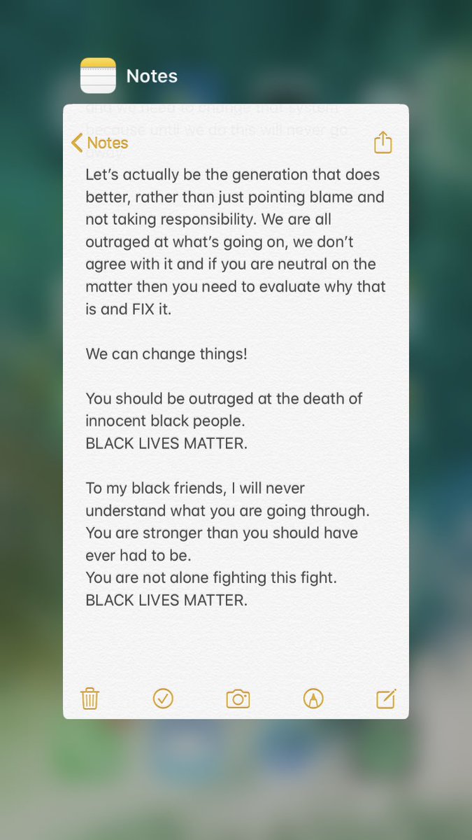 JoeDolman96's tweet photo. I am angry and I am hurt but this is not about me. #BlackLivesMatter https://t.co/pPn7ON4Qd7