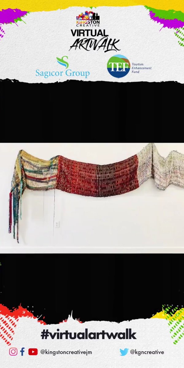 Esther Chin is a textile artist who uses mostly recyclable materials! Check out the showcase via the link below  https://www.instagram.com/tv/CA3AMssD85J/?igshid=1t6wmttws98hc #SelfCareSunday  #VirtualArtWalk