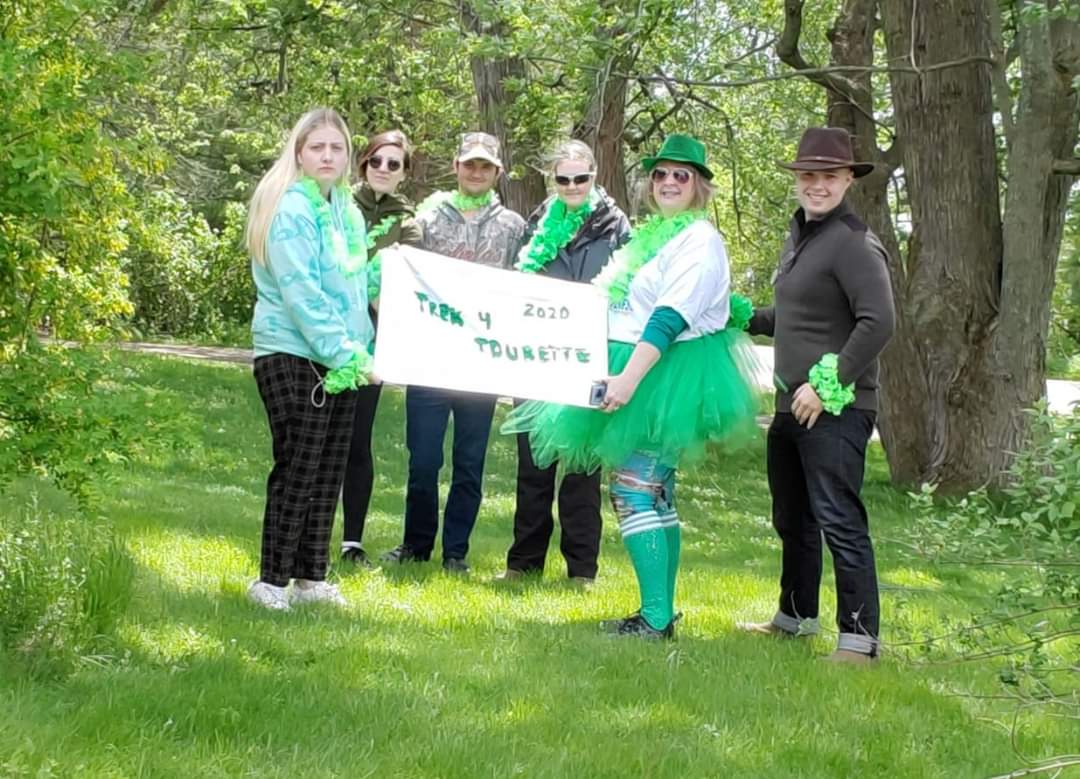 TouretteMuskoka's tweet photo. Team Tazzzored Trekking in Coldwater. #UntraditionalTrek #muskoka #TrekForTourette @TouretteCanada https://t.co/rS7SrFfNgW