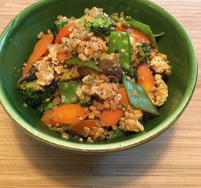 CookSoup2Nuts's tweet photo. The great thing about vegetable fried rice is the vast array of vegetables you can use. It’s a great way to clean out the vegetable draw or strategically select the perfect combination of colors and textures.https://t.co/uagl0Nmjub https://t.co/QlvMhDm8Xw