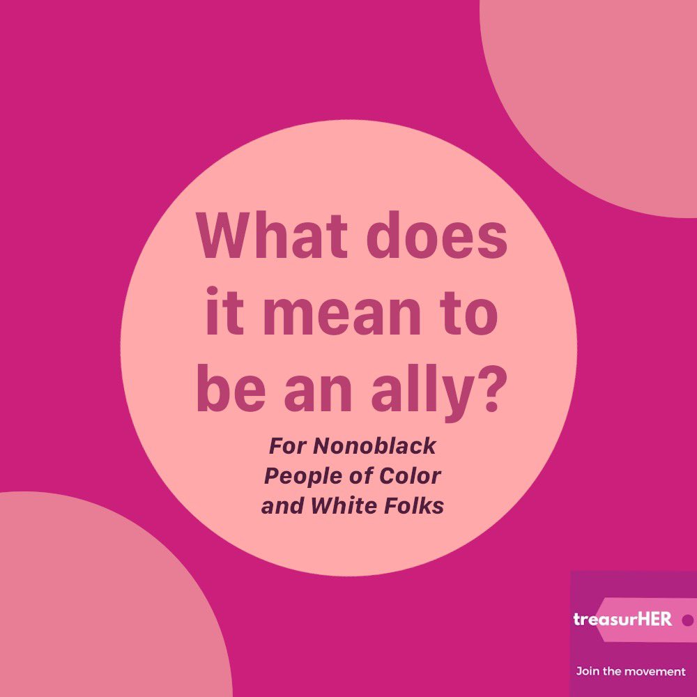 treasurher_'s tweet photo. here’s how to be a good ally! https://t.co/j8HQc0IqpF