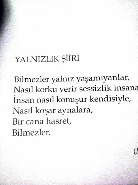 l_hatr's tweet photo. Yalnızlık Şiiri - Orhan Veli Kanık https://t.co/DpkzDh4Y9J