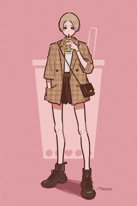 今月は主にファッション絵でした(毎月)#今月描いた絵を晒そう 