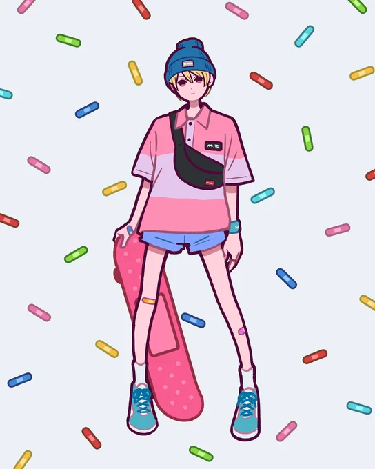 今月は主にファッション絵でした(毎月)#今月描いた絵を晒そう 