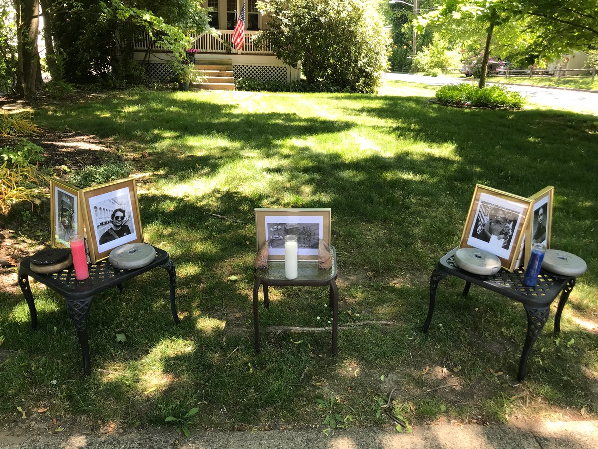 DorianSaysHello's tweet photo. When you want to protest peacefully without getting yourself or others sick. Left to right: #AhmaudArbery , #DuncanLemp , 2019 #Miramir shootout , #BreonnaTaylor , #GeorgeFloyd . Remember the dead and fight for the living. https://t.co/KY8J2lWT1e