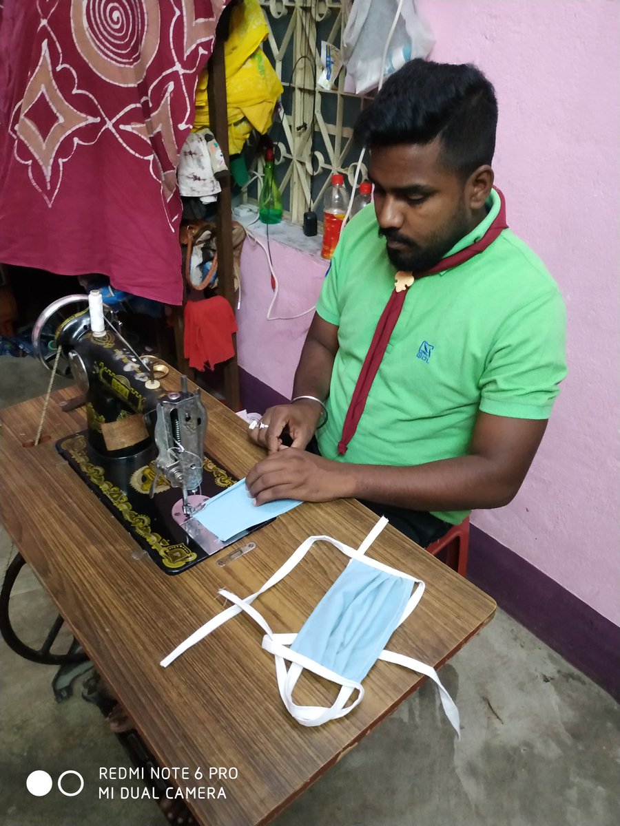JayPrak18671272's tweet photo. #Day-11
#Date_31/05/2020
#Mask_Bank_Project
#Covid-19
#Bharat_scouts_and_Guides
#Eastern_Rly, #Malda District association
#Vivekananda Group @YASMinistry @siddhar94023053 @BabluGoswami30 @rkkaushik2012 @MoHFW_INDIA @RailMinIndia @RijuKiran https://t.co/6wrqcHMtmz