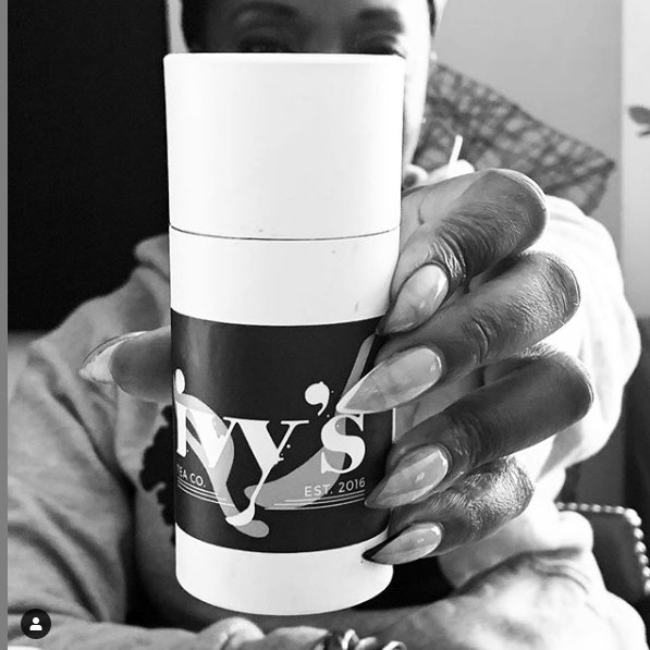 Sometimes I make hot toddies. That requires tea. I get my tea direct from  @IvysTeaCo, which is owned by a Black Woman. This is the only tea brand I buy. Ivy’s Tea is also our 2016 Black Woman Business Grant Recipient and is giving back by leading the BFABW Accountably Group.