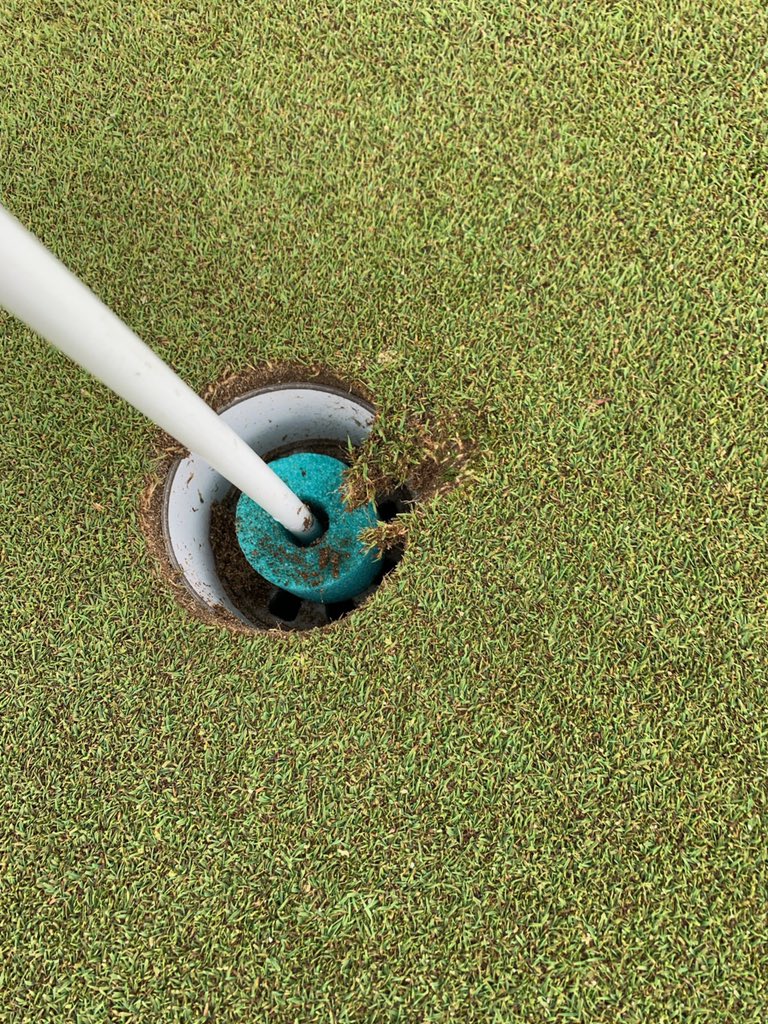 magrathgolf's tweet photo. Almost had our 2nd Hole-In-One of the season β³οΈ #5 #SooooClose I wonder if the #PoolNoodle kept the ball from staying in the cup? π³ https://t.co/KWTMTtlqVq