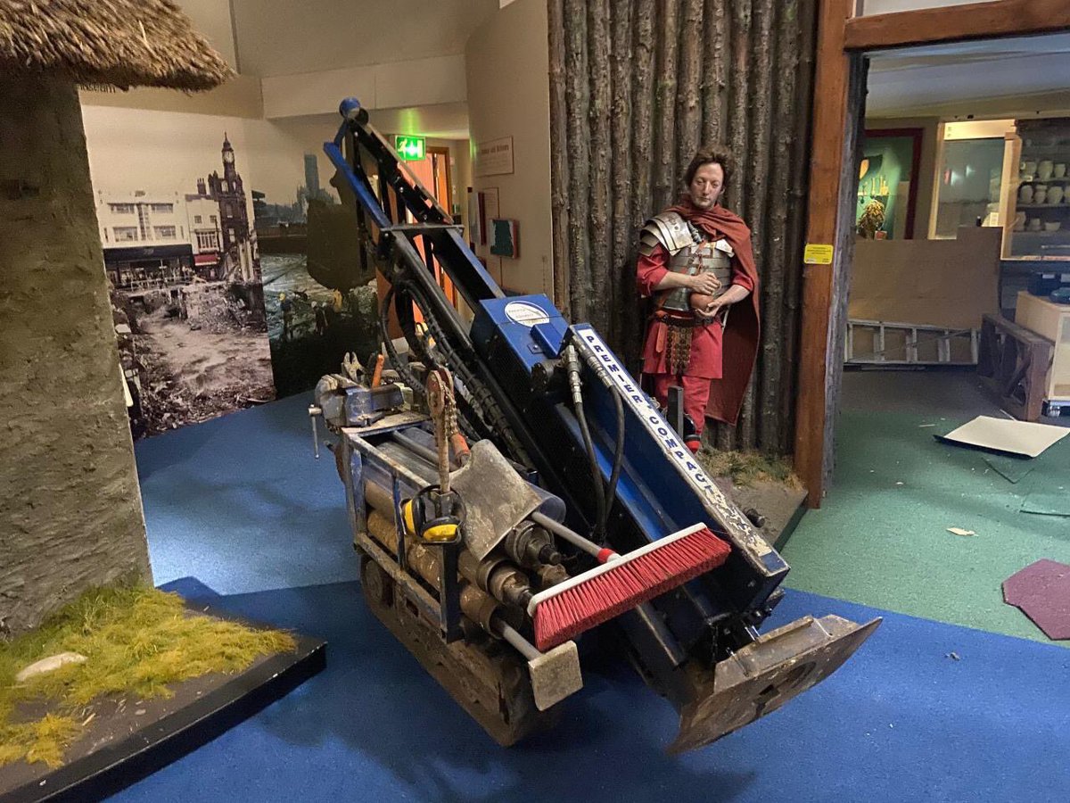 Even the Romans used us to do their ground investigations....Drilling inside Doncaster museum.  Thanks to Garry Goldthorpe for the great photo #lovedrilling #myofficeoftheday #lovetesting <a href="/RSKGroup/">RSK</a> <a href="/PBDrilling/">PB Drilling Limited</a> <a href="/JB_Site_Inv/">JB SI</a>
