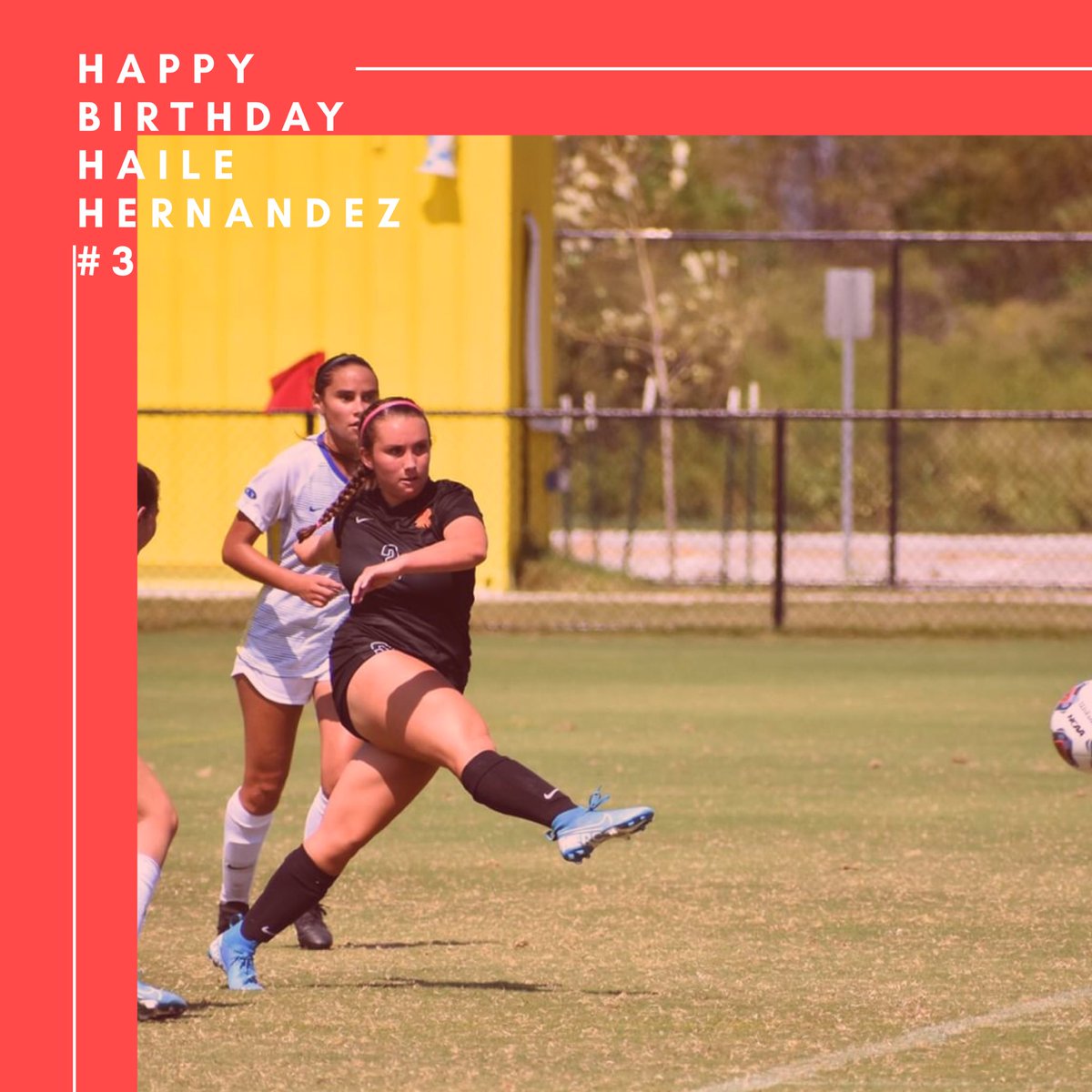 USTWSoccer's tweet image. Birthday cheers for sophomore Haile Hernandez #3! 🎉 Hope your day is amazing!! 🎂🦁 #USTWS #CeltFamily