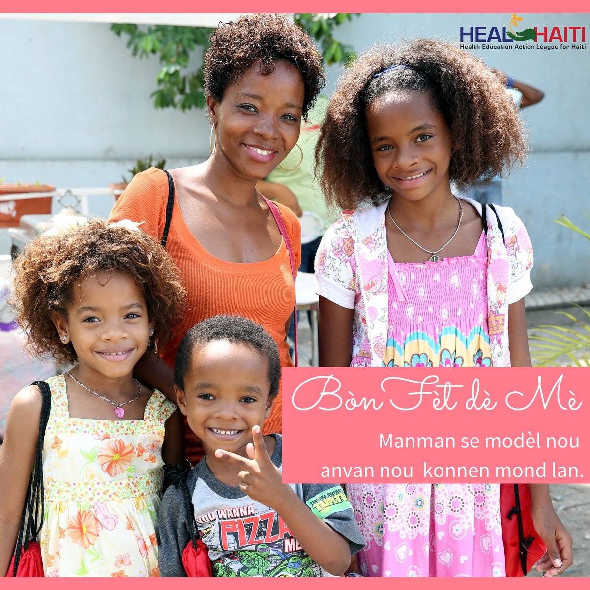HEALforHaiti's tweet photo. Fèt dè Mè pa sèlman yon jou pou selebre tout manman, men se yon jou ki selebre fanm ki fè gwo sakrifis ak moun ki te sipòte fanm. #HEALHaiti selebre fanm. Pa sèlman jodi a, men chak jou.
Happy Haitian Mother's Day! 🙌🏾🎉🎇
📷 Solwazi Afi Olusola
#FetDeMe https://t.co/bfHds9HyRg