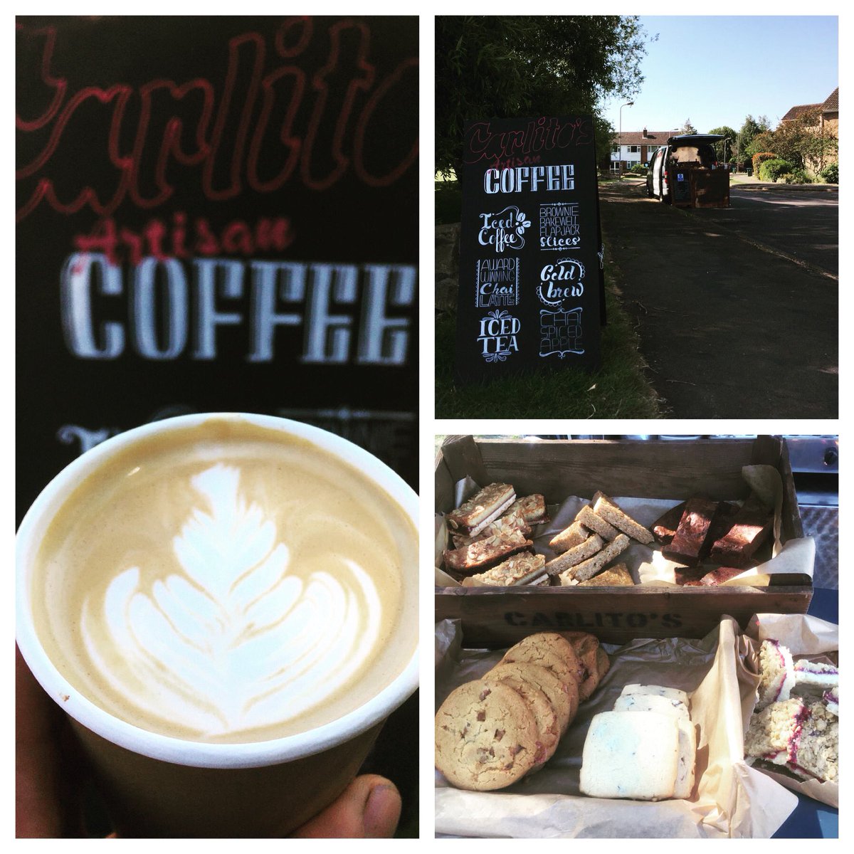 Thank u to everyone that has come along&amp;supported us over the last week. I am happy to announce we will be at Bedgrove Park Aylesbury Fris, Sats&amp;Suns 9.30am-4pm this summer. #artisancoffee #icedlattes #glutenfree #dairyfree #vegan #homeworking #homeschooling #bedgrove #aylesbury
