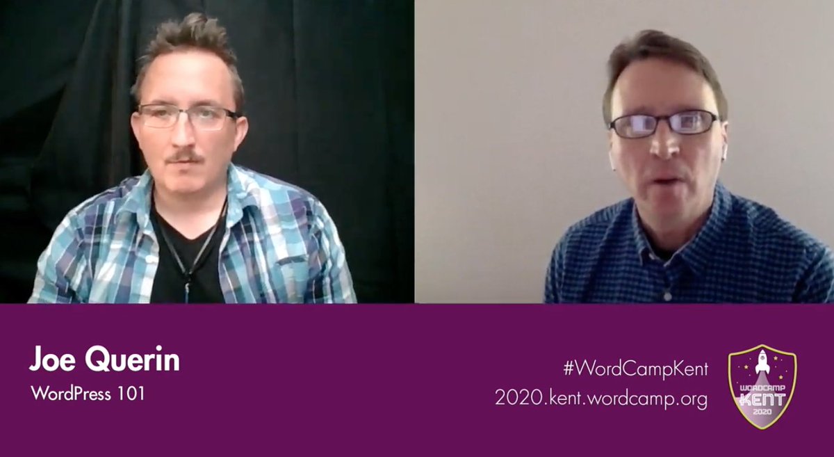 joequerin's tweet photo. Loved doing Q&A Live like this with Tim O'Haver for WP 101 at @WordCampKent
#WCKENT #MakersOfTheWeb
@GoDaddyPro https://t.co/BaW5rbym6v