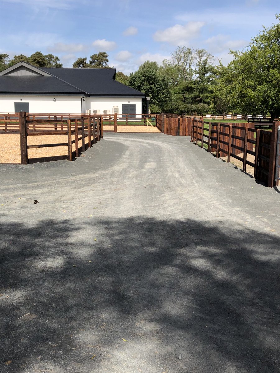 New walkway &amp; All Weather Paddocks completed. ⁦<a href="/IrishNatStud/">Irish National Stud</a>⁩