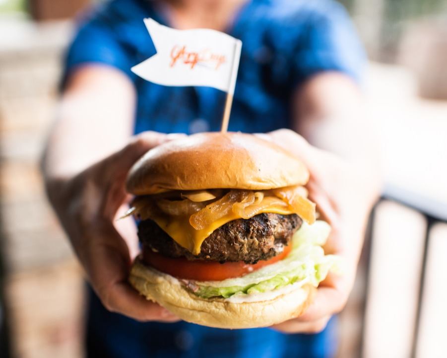 GloryDaysGrill's tweet photo. It feels like summer! Who wants an award-winning burger and cool drink on one of our patios?! Burgers, wings, salads and so much more. We can't wait to see you!
#patio #patiosopen #burgers https://t.co/ZPdS20rCrE