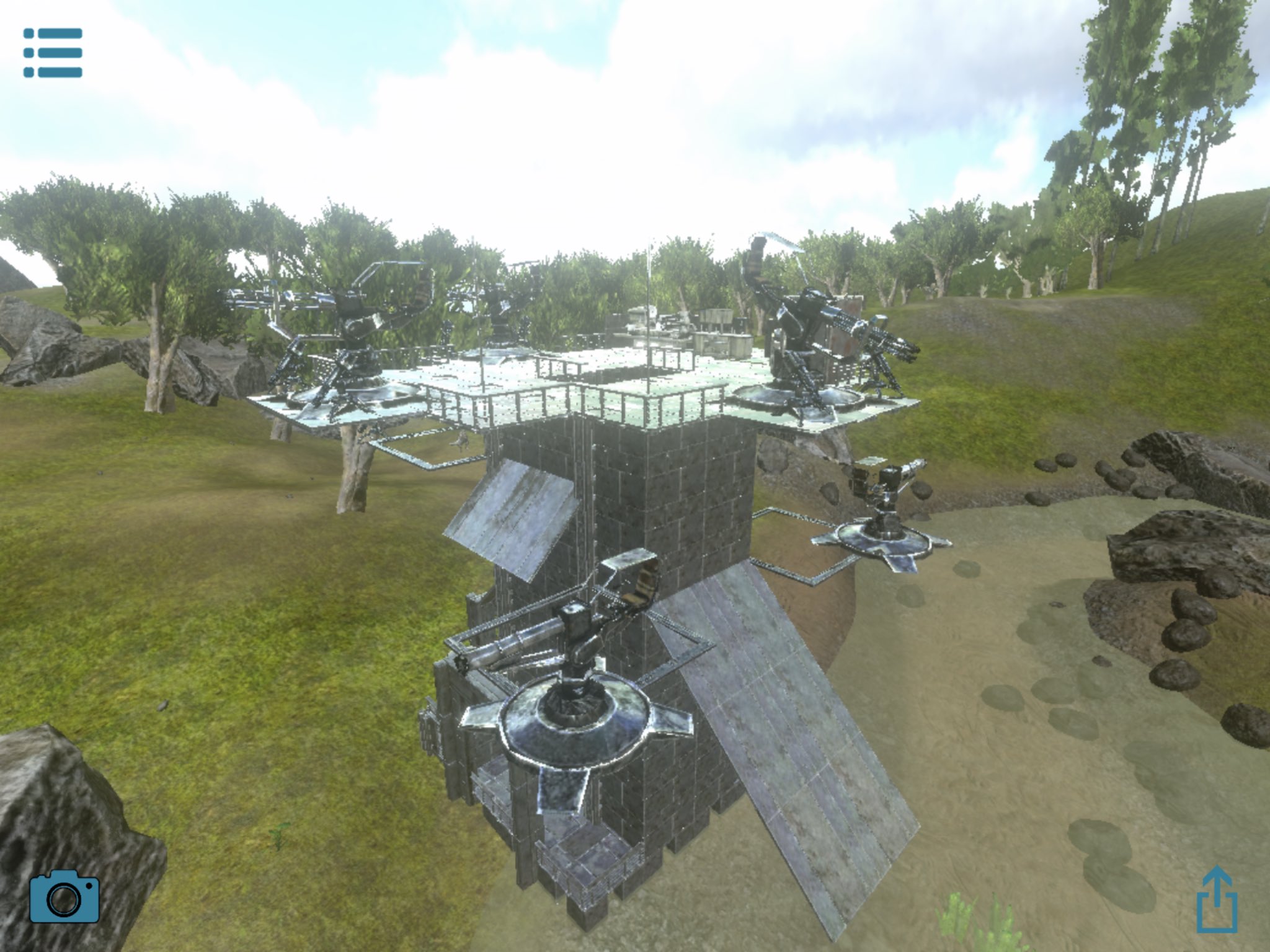 けめ Ark Mobile 無駄建築シリーズno 003 管制塔 いえ エレベーターを使って建築してたらいつのまにか Arkモバイル T Co Hfnhmrggfh Twitter