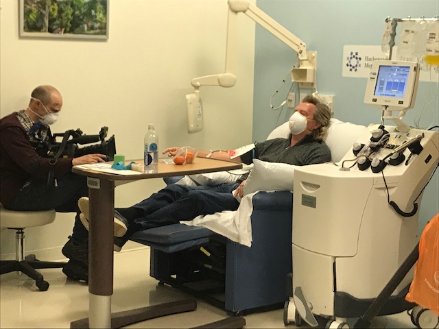 HMHNewJersey's tweet photo. Plasma therapy treatments have been given to patients w/ #COVID19 around the country. @60Minutes will profile the clinical team @HackensackUMC who made this possible tonight at 7 p.m. #60minutes #plasmatherapy https://t.co/bhzZK1S5wZ