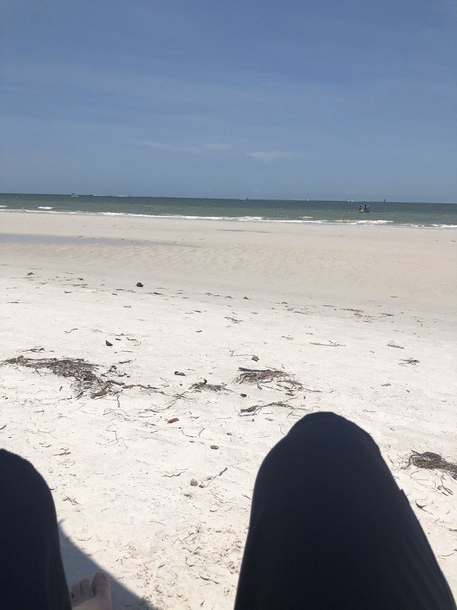 B_Clark_'s tweet photo. Beach protest is on going ... #RiotFree #SocialDistanacing #StaySafeOutThere https://t.co/i6WJcuVDHo