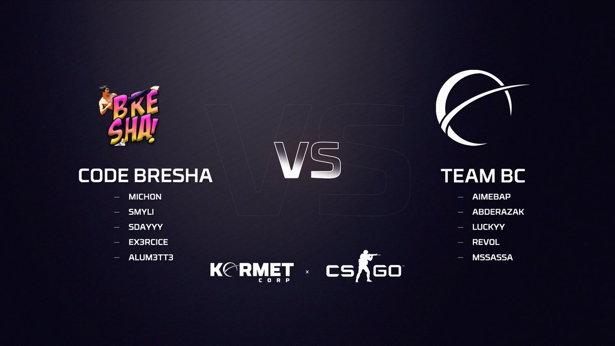 KormetCorp's tweet photo. L'heure de la finale à sonner ! 

Qui de #CodeBresha ou de #TeamBC remportera le tournoi !

C'est partie : https://t.co/3Rbzz1kYdf https://t.co/cgveDkrQkj
