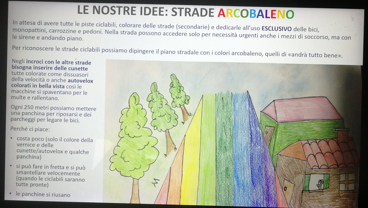 chiarabonomi's tweet photo. Oggi ho spedito il progetto fatto dai bambini di quinta elementare per #milano2020 spero che il sindaco @BeppeSala o qualcuno del suo staff trovi il tempo di guardarlo. É pieno di vita entusiasmo e saggezza. La vera riscossa dei bimbi dimenticati dalla #politica. https://t.co/WwPdaj7roi