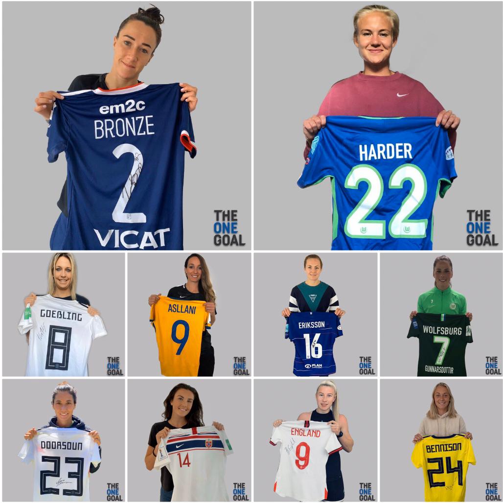 Here's the incredible #TOGetherAgainstCorona Team 🔥

🚨24 HOUR WARNING🚨 On 1st June @helenfootball will be going LIVE at 8pm BST with one of these #TACorona players over on the Instagram account. Be ready!

#classicjersey #footballshirtcollector #soccerjerseys #Sweepstakes