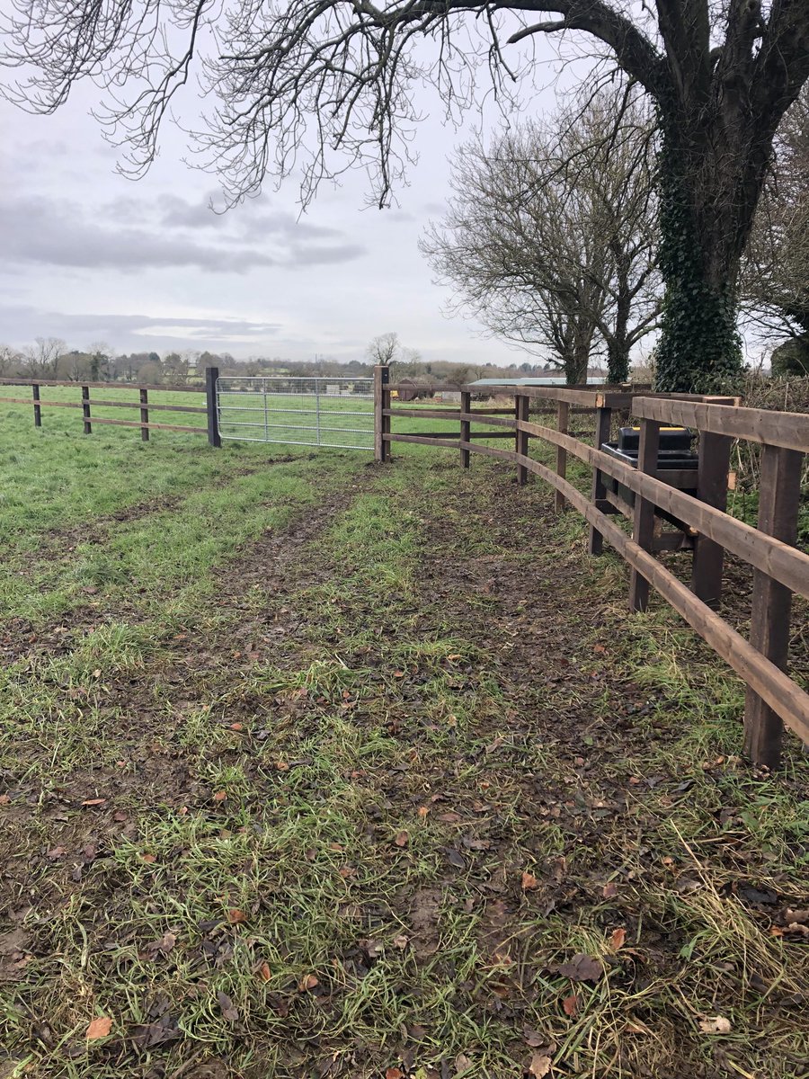 Electric Horse Cable is a good value alternative to Post &amp; Rail fencing. It works very well along existing hedge rows.