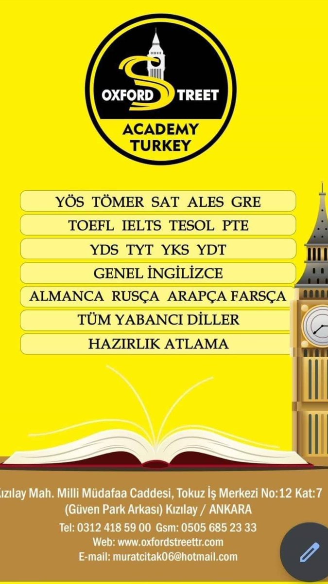 DilOxford's tweet photo. TIME TO LEARN TURKISH,TIME TO LEARN ENGLISH
TIME TO LEARN GERMAN,TIME TO LEARN FRENCH
TIME TO LEARN SPANISH,TIME TO LEARN RUSSIAN
TIME TO LEARN CHINESE,TIME TO LEARN ARABIC
HAFTA IÇI HAFTA SONU PROGRAMLARIMIZ
Yabancı Dil Kurslarımızda indirimli kayıtlarımız devam etmektedir . https://t.co/ZAqMJAwuMA
