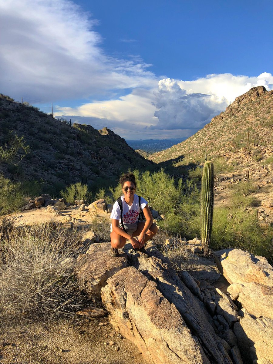 Day 1 of  #BlackBirderWeek is  #BlackInNature. As a black plant systematist, I’ve traveled throughout the southwest in search of the shrub  @Glossopetalon. These experiences deepened my connection with  #nature and gave me the opportunity to explore, learn, and grow as a person. 1/13