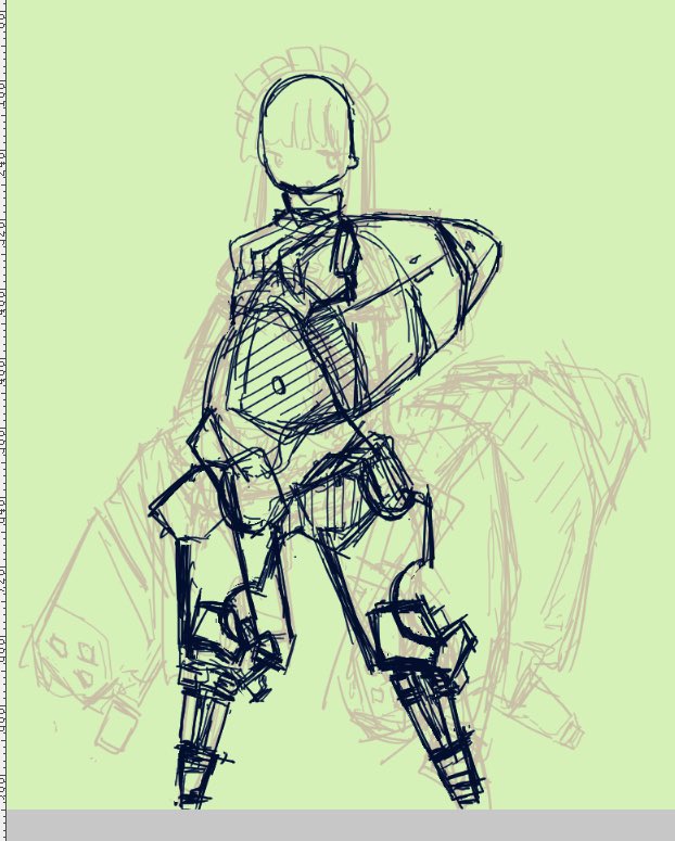 ボーンアニメーションなのでパーツ分け中 同時にディテール増やしてる 流石に寝る ホロウサ Horousamatoluneのイラスト