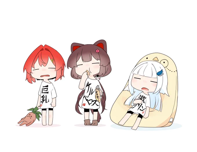 さんばかがアイドル衣装を着ると聞いて(多分色々と間違ってる)
#いぬいらすと #ヘル絵エスタ #絵ンジュ 