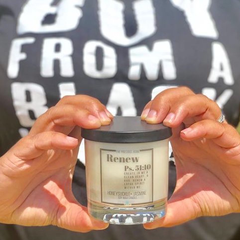 My house smells good because of candles from Oasis Soul Scent & The Precious Homes. If these names look familiar it is because, Oasis Soul was our 2019 BFABW Web Grant Recipients & we carried The Precious Home candles in our Community Supporter boxes.