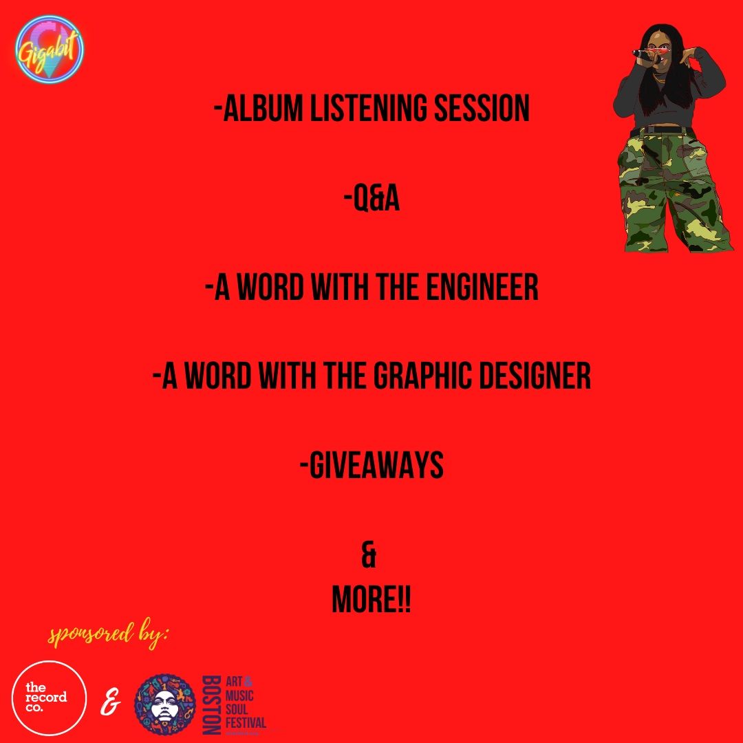 GigabitBoston's tweet photo. HUGE ANNOUNCEMENT! WE are excited to be sponsoring/producing Red Shaydez Music Page VIRTUAL ALBUM RELESE PARTY  for her new album FEEL THE AURA on JULY 26, 2020! 
Watch here: https://t.co/VRCMdDvVBH
#FeelTheAuraParty #FeelTheAura https://t.co/cUXvheNQi4