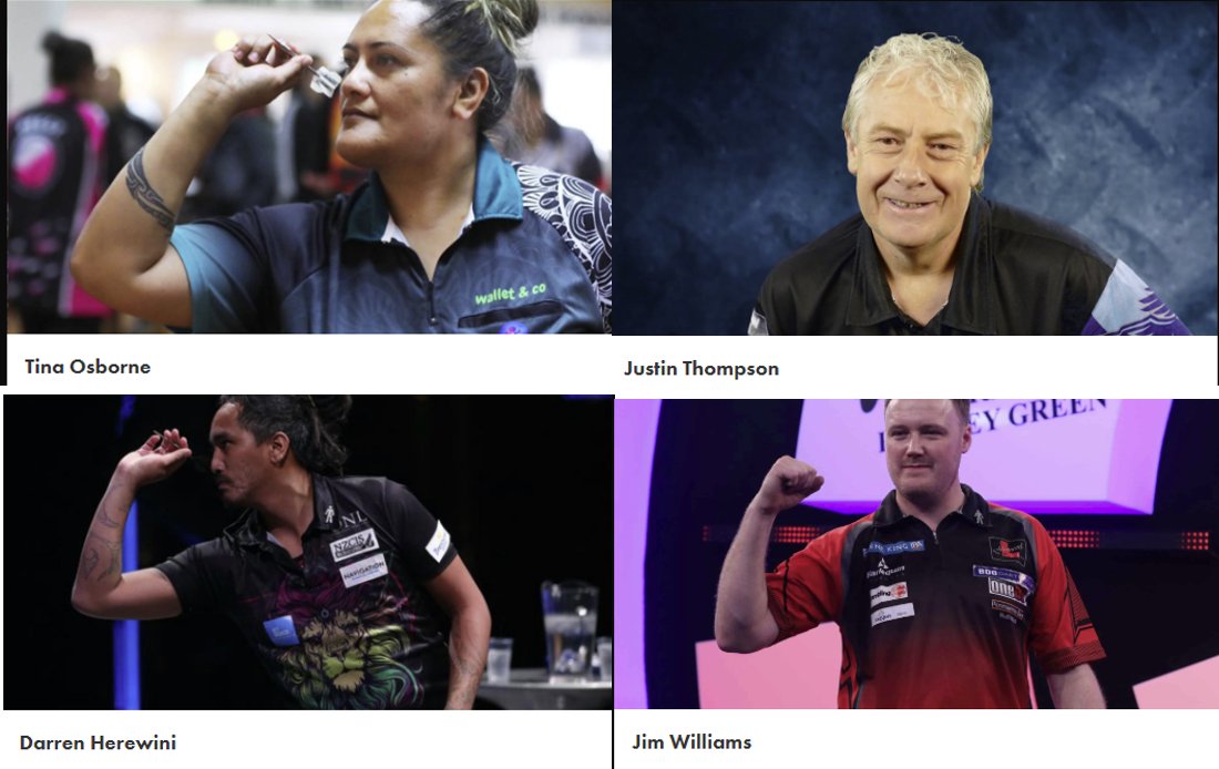 RemoteDarts's tweet photo. Tonight's roster of players - starts in just under an hour. https://t.co/YQEURmf8QI