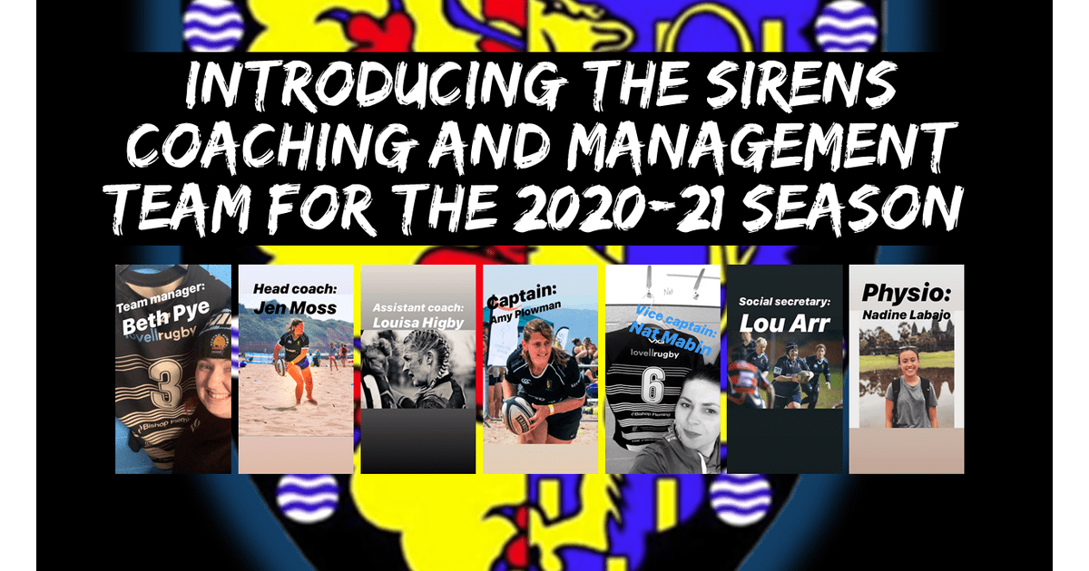 Introducing the Sirens Coaching and Management Team for the 2020-21 season:
brixhamrfc.co.uk/news/introduci…