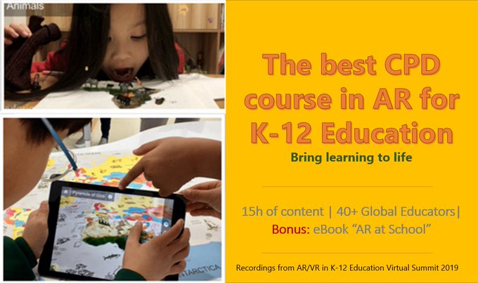 EdTech4Future (@edtech4future) on Twitter photo Learn from global educators <a href="/omniaismail1711/">Omnia Ismail</a> <a href="/BronwynWrites/">Bronwyn Desjardins</a> <a href="/DavidJLockett/">David Lockett</a> <a href="/murphree_kim/">Kim Murphree</a> <a href="/MrDAlcala/">Darren Alcala</a> <a href="/87tennisgirl/">Stephanie Dannehl</a> <a href="/Penchevable/">Nancy Penchev</a> <a href="/PaleoExplorer/">Jason E. Osborne</a> <a href="/LameesGouda/">Lamees Gouda</a>
Get access to the best #CPD course in #AR for K-12 Education!
gumroad.com/l/pYjc
#ARVRinEDU #EdTech4Future #CPDinAR Learn from global educators <a href="/omniaismail1711/">Omnia Ismail</a> <a href="/BronwynWrites/">Bronwyn Desjardins</a> <a href="/DavidJLockett/">David Lockett</a> <a href="/murphree_kim/">Kim Murphree</a> <a href="/MrDAlcala/">Darren Alcala</a> <a href="/87tennisgirl/">Stephanie Dannehl</a> <a href="/Penchevable/">Nancy Penchev</a> <a href="/PaleoExplorer/">Jason E. Osborne</a> <a href="/LameesGouda/">Lamees Gouda</a>
Get access to the best #CPD course in #AR for K-12 Education!
gumroad.com/l/pYjc
#ARVRinEDU #EdTech4Future #CPDinAR