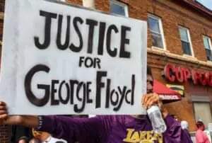 Integrando1's tweet photo. Vergüenza el asesinato de George Floyd en EEUU.  El racismo fomentado por Trump se cobra otra víctima. La población negra ha reaccionado de manera contundente. Los virus son también sociales y el racismo es el peor de todos. 
#ElRacismoMata
#JusticiaParaGeorgeFloyd https://t.co/cbwpHZbDYe