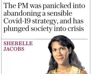 2/. A week earlier, the same paper claimed we’re leading the fight against  #coronavirus because “UK is empirically the most capable country in Europe at dealing with an epidemic.”A week later, when the govt appeared to pivot away from  #HerdImmunity, they questioned govt policy.