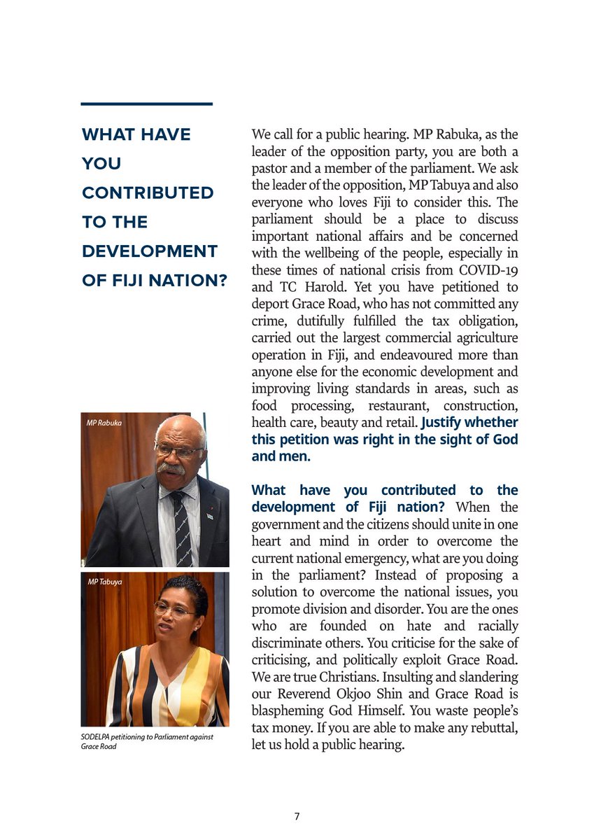 MinHa62991179's tweet photo. Official Statement of Grace Road Regarding Petitions of Sodelpa to Parliament (2) https://t.co/i3qONcyIRK