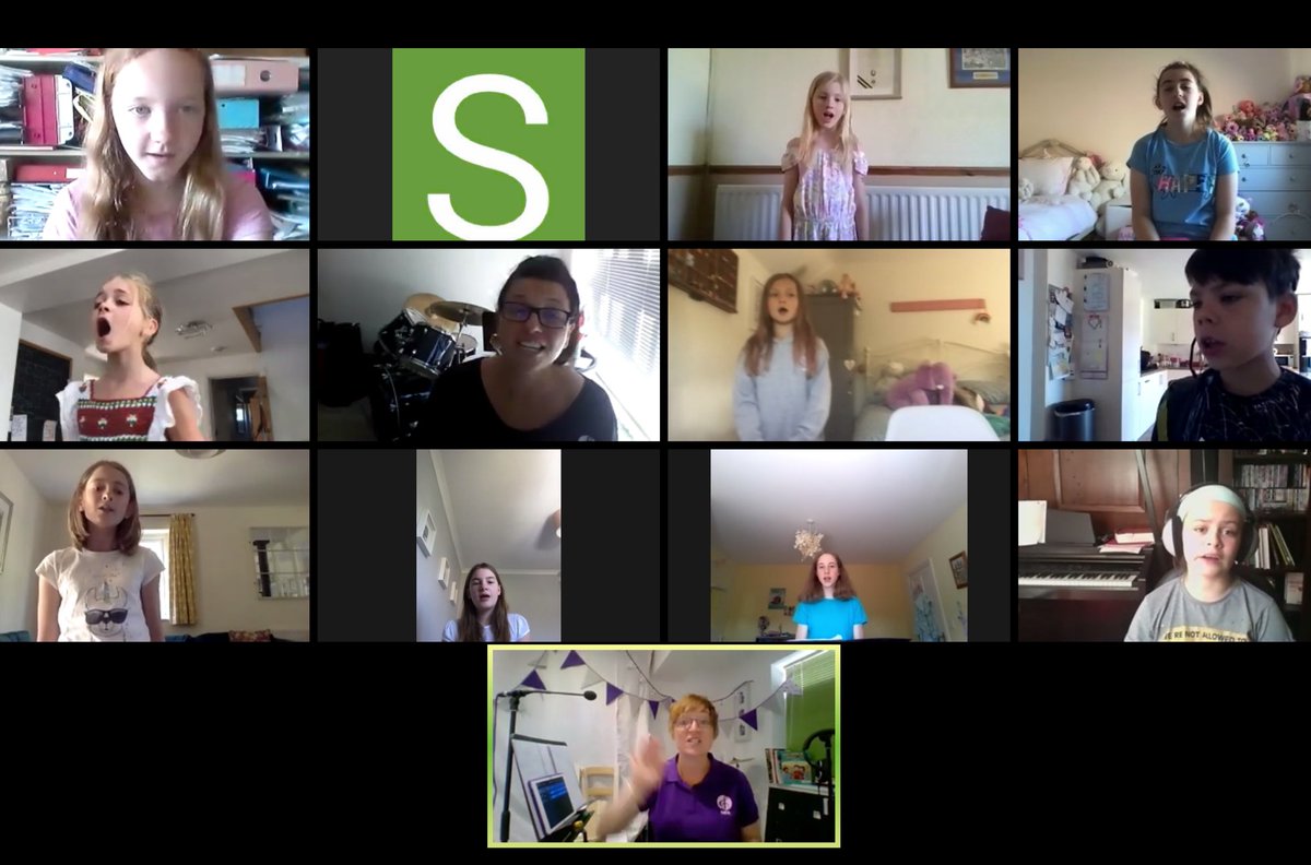 SCYChoir's tweet photo. Fantastic start to our online summer course "#choirantine" this weekend! Could not be any more pleased or proud of our members who have quickly adapted to life on screen and taken up the challenge of rehearsing for our virtual performances. Well done!!
Photo: Training Choir https://t.co/CotHKPmUtb